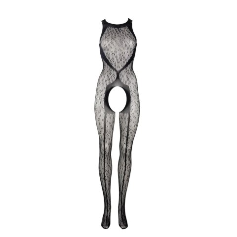 Crotchless Leopard Bodystocking - One Size SHOTS