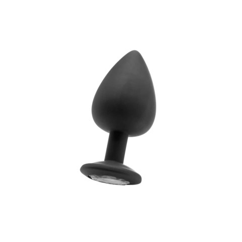 Diamond Butt Plug - Extra Large black SHOTS