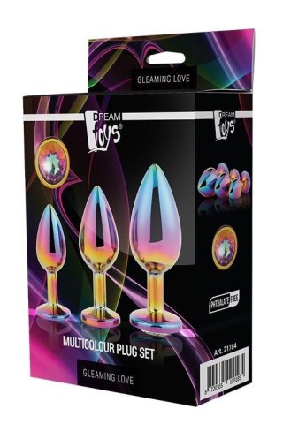 GLEAMING LOVE MULTICOLOUR PLUG SET TONGA