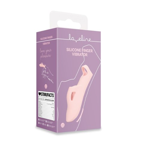 Silicone Finger Vibrator - Touch of Pink SHOTS