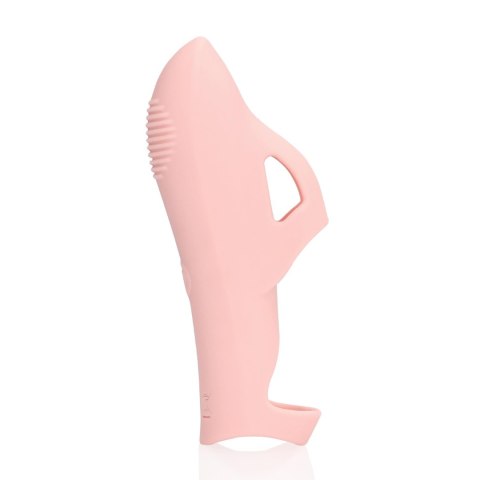 Silicone Finger Vibrator - Touch of Pink SHOTS
