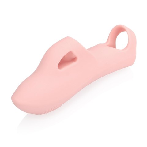 Silicone Finger Vibrator - Touch of Pink SHOTS