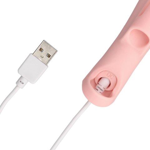Silicone Finger Vibrator - Touch of Pink SHOTS