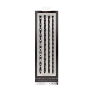 Silicone Spiral Screw Plug Set Advanced SHOTS