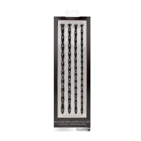 Silicone Spiral Screw Plug Set Advanced SHOTS