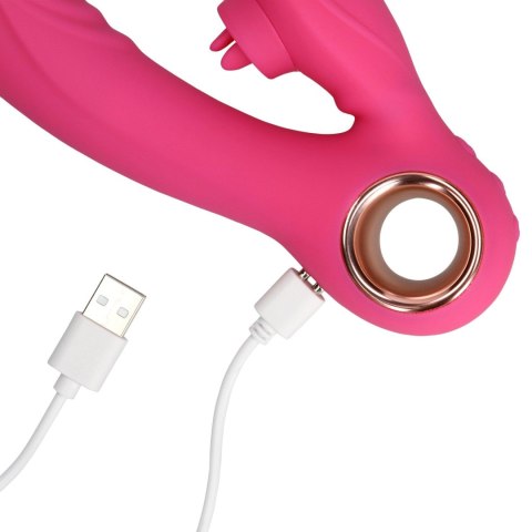 Tongue Flickering and Heating Rabbit Vibrator SHOTS