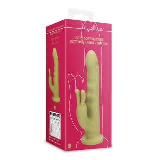 Ultra Soft Silicone Rotating Rabbit Vibrator SHOTS