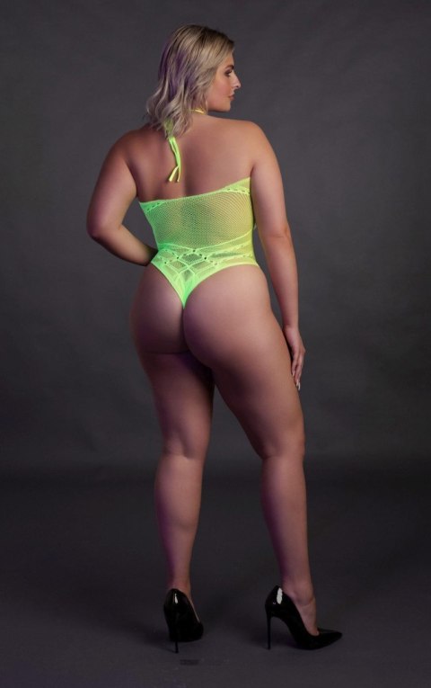 Body with Halter Neck - Neon Green - XL/XXXXL SHOTS