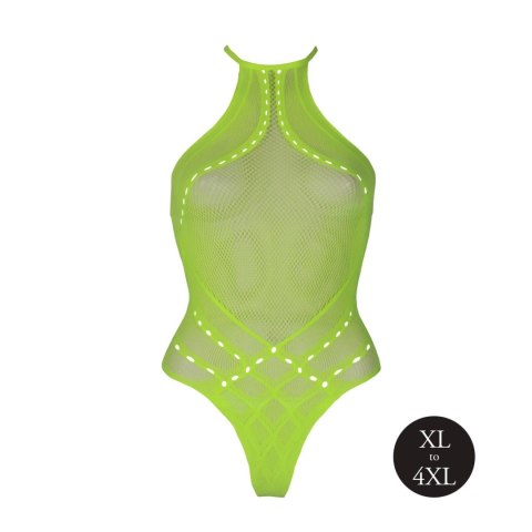 Body with Halter Neck - Neon Green - XL/XXXXL SHOTS