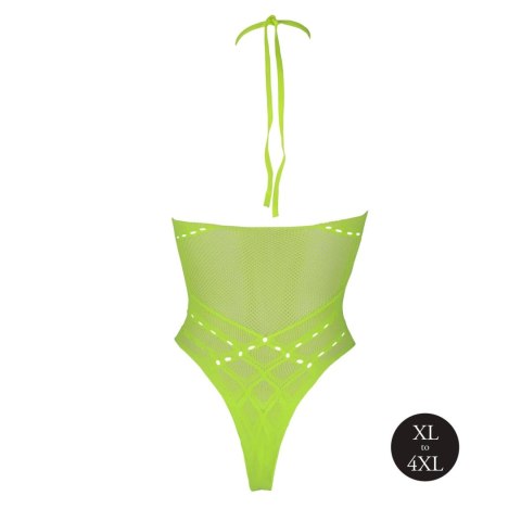 Body with Halter Neck - Neon Green - XL/XXXXL SHOTS
