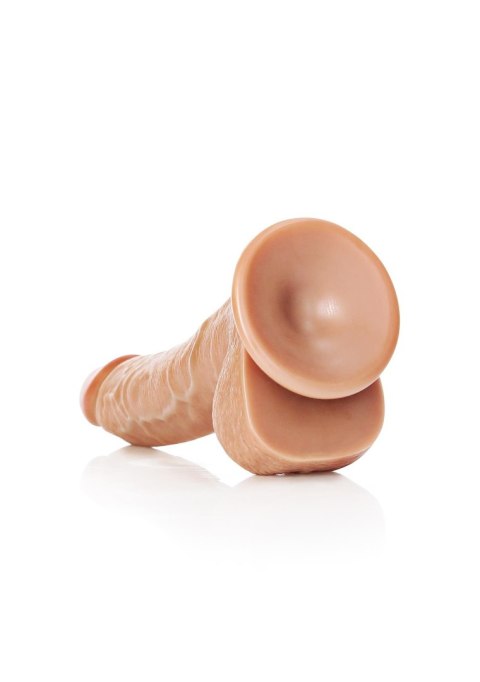 Curved Realistic Dildo Balls Suction Cup - 8""""/ 20,5 cm SHOTS