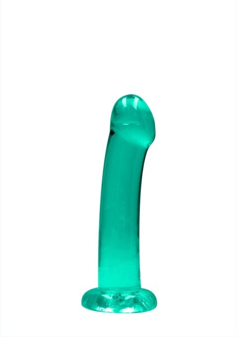 Dildo RealRock Crystal Clear przezroczyste z przyssawką 17 cm RealRock
