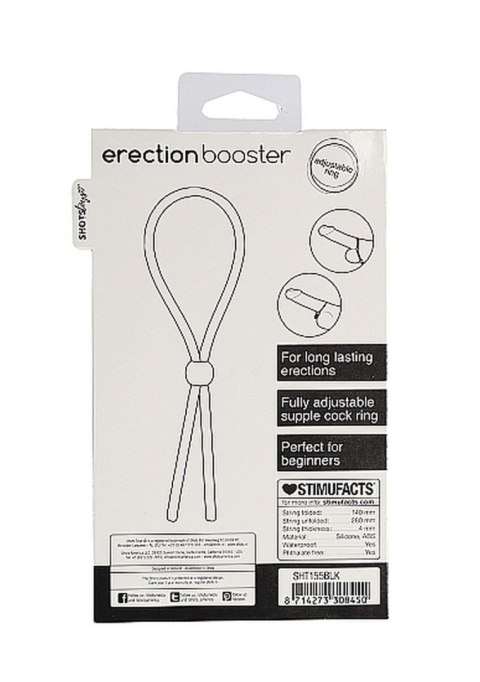 Erection Booster - Black SHOTS