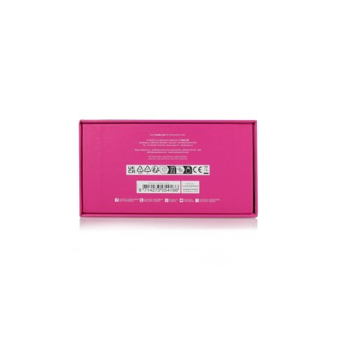 Gen - Rechargeable Triple Action G-Spot Vibrator with Pulse Wave and Vibrating Bristles - Pink SHOTS
