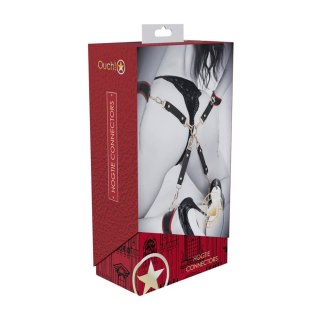 Milan Collection - Hogtie Connectors - Black/Red SHOTS