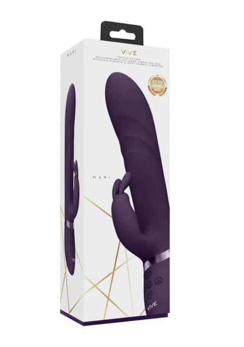 Nari - Vibrating and Rotating Beads, G-Spot Rabbit SHOTS