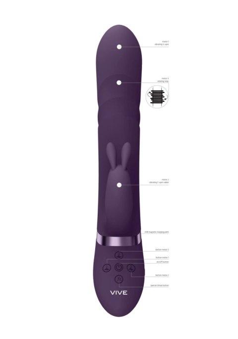 Nari - Vibrating and Rotating Beads, G-Spot Rabbit SHOTS