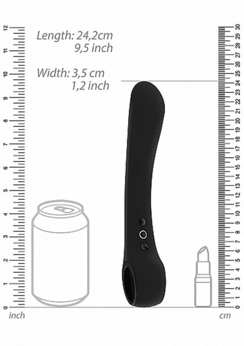 Ombra - Bendable Vibrator Punkt G - Black SHOTS