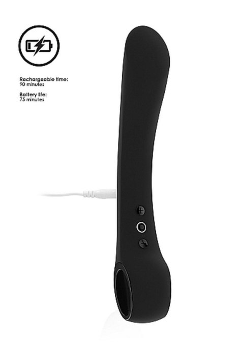 Ombra - Bendable Vibrator Punkt G - Black SHOTS