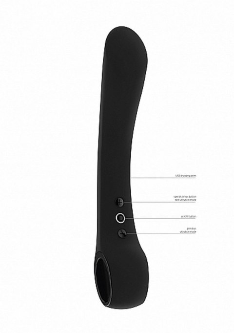Ombra - Bendable Vibrator Punkt G - Black SHOTS
