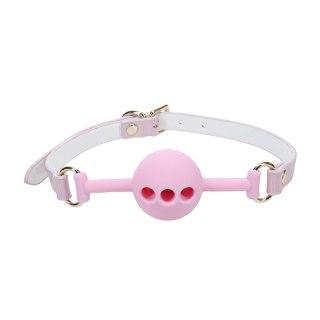 Paris Collection - Silicone Ball Gag - Pink SHOTS