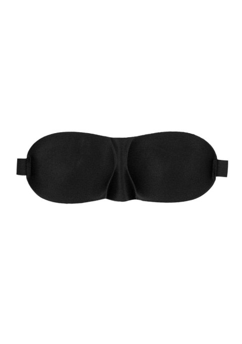 Satin Curvy Eye Mask - With Elastic Straps SHOTS