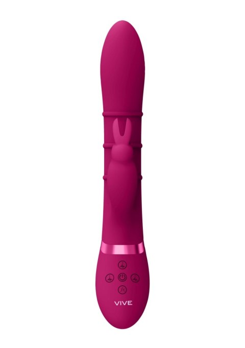 Stimulating Rings, Vibrating G-Spot Rabbit - Pink SHOTS