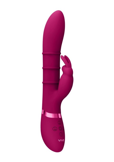 Stimulating Rings, Vibrating G-Spot Rabbit - Pink SHOTS