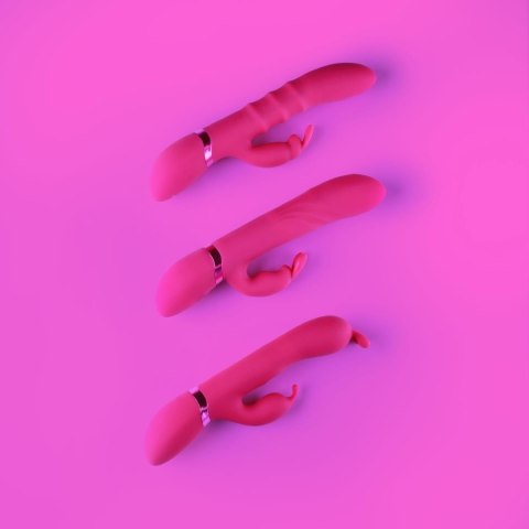 Stimulating Rings, Vibrating G-Spot Rabbit - Pink SHOTS