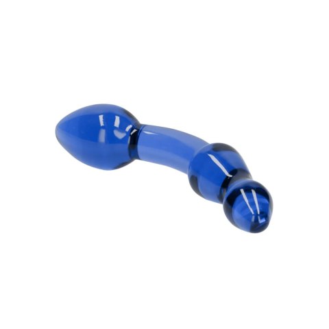 Szklane dildo Chrystalino Superior niebieskie 18 cm Chrystalino