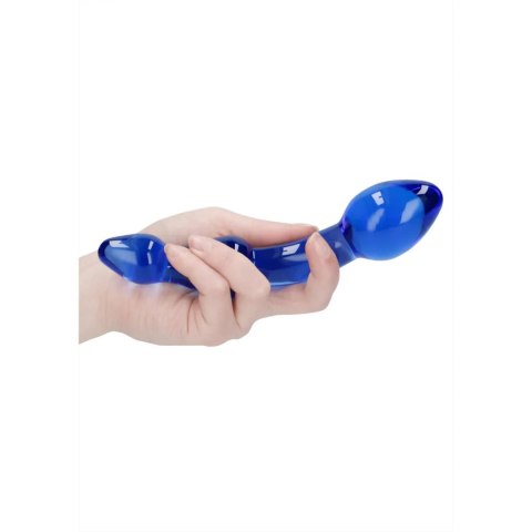 Szklane dildo Chrystalino Superior niebieskie 18 cm Chrystalino