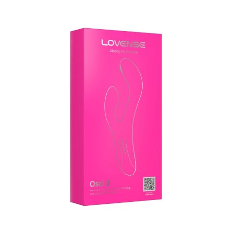 Lovense Osci 3 Rabbit Vibrator Lovense - Boys of Toys Sp. z o.o.