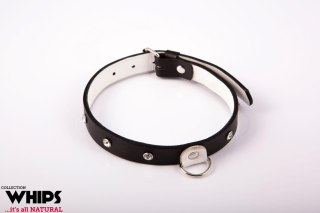 Obroża damska wąska Whips Collection biała Whips Collection