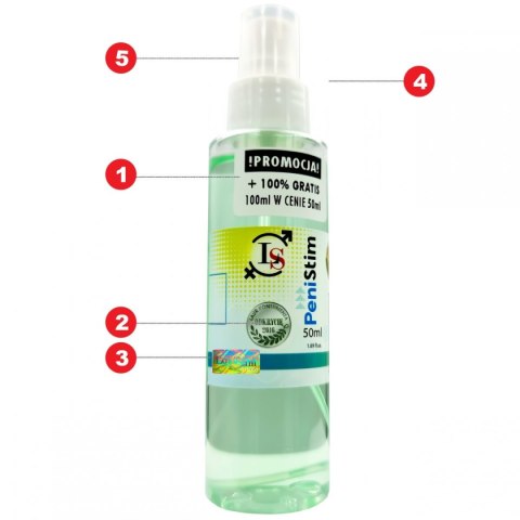 Penistim spray erekcja, powiększenie, wytrysk LoveStim