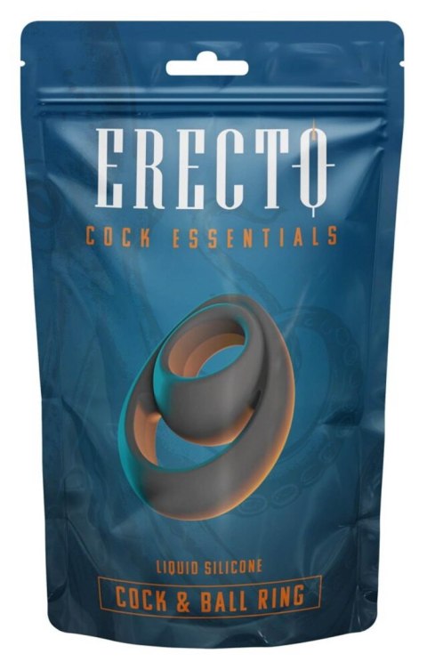 Pierścień erekcyjny silikonowy Erecto morski 6,8 cm Erecto