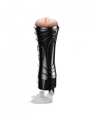Quickies black wallmounted vibrating masturbator POWER ESCORTS