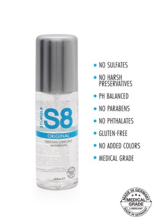 S8 Waterbased Lube 125ml Original SCALA