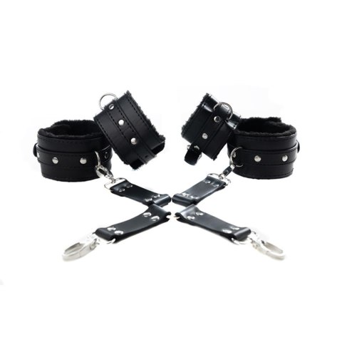 Black hogtie with comfy wrist and ankle cuffs Fantasy - Boys of Toys Sp. z. o.o. (dystrybutor)
