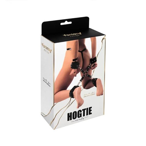 Black hogtie with comfy wrist and ankle cuffs Fantasy - Boys of Toys Sp. z. o.o. (dystrybutor)