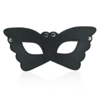 Maska Butterfly czarna ze skóry fetyszowej Toyz4lovers Toyz4lovers
