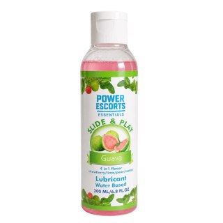 Power Escorts - DR12 - Guava Water-Based Lubricant 200ml - Slide & Play Personal Lube POWER ESCORTS