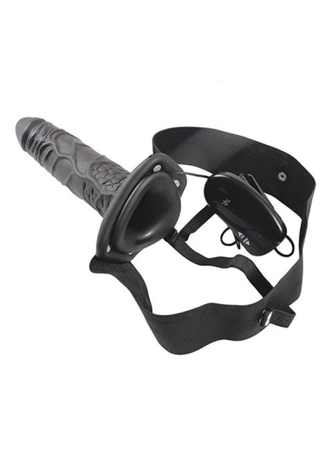 Proteza-VIBRATORE STRAP ON CAVO REAL RAPTURE 8 BLACK MSX Distribution S.r.l.