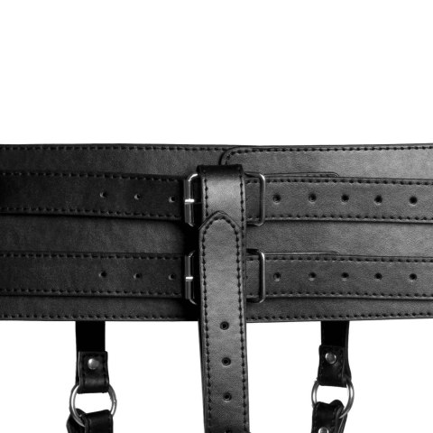 Belt with Vibrator Holder - Black SHOTS