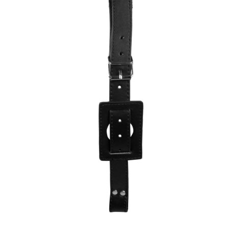 Belt with Vibrator Holder - Black SHOTS