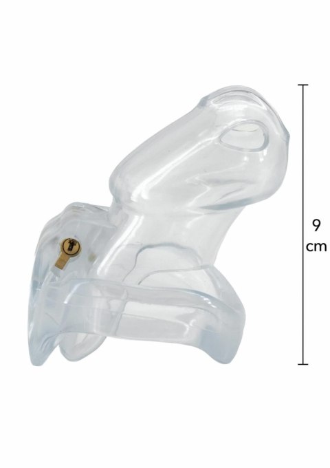 Clear Control Cock Cage Long SCALA