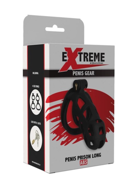 Klatka na penisa Penis Prison Hidden Desire czarna 11 cm Hidden Desire