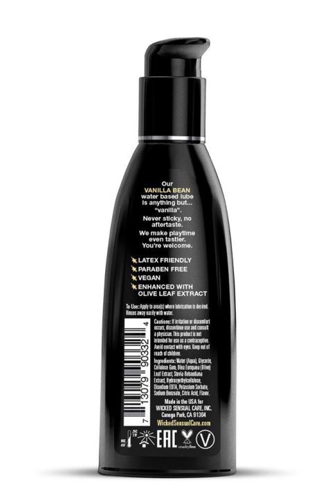 Lubrykant smakowy Wicked Aqua wanilia 60 ml Wicked Sensual Care
