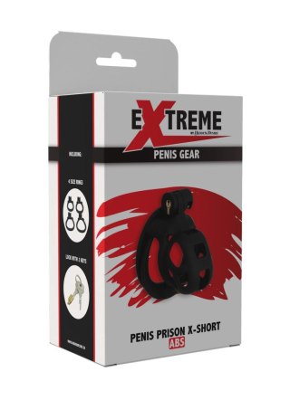 Penis Prison Cock Cage X-Short Black Hidden Desire
