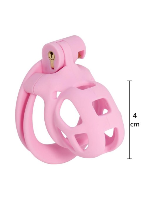 Penis Prison Cock Cage X-Short Pink Hidden Desire