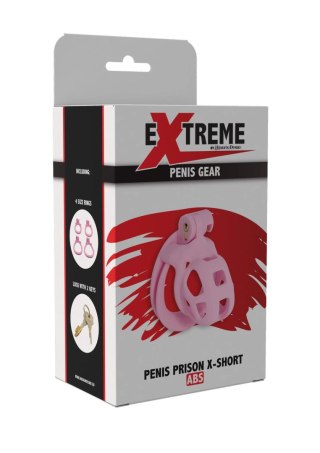 Penis Prison Cock Cage X-Short Pink SCALA